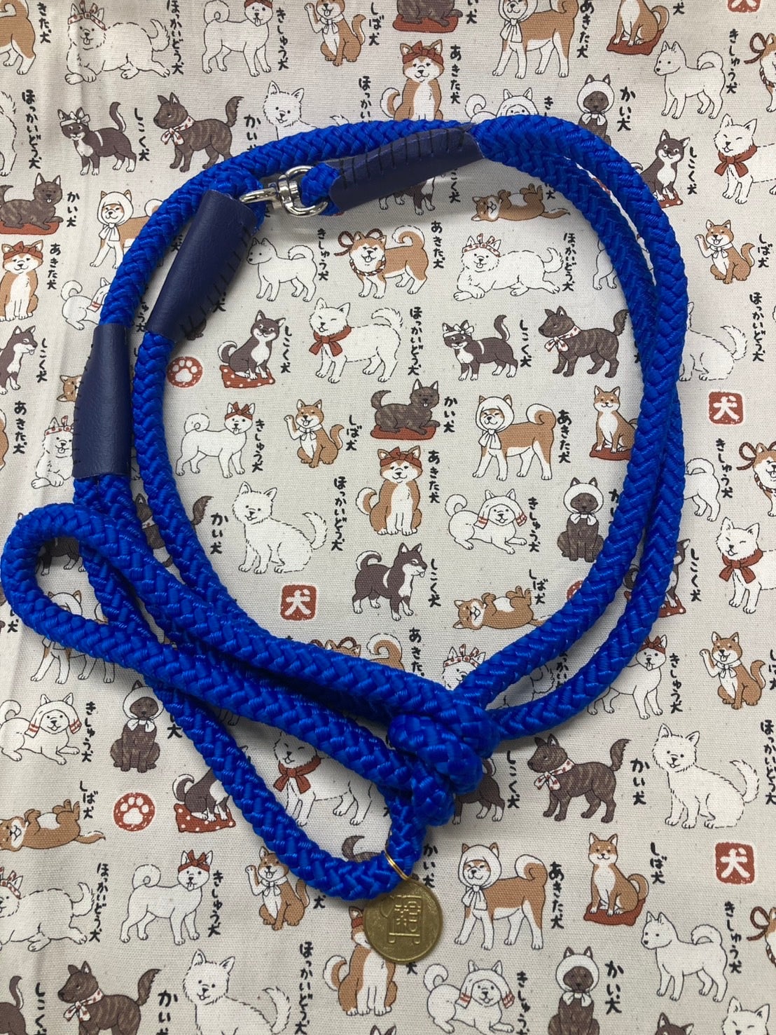 leash blue