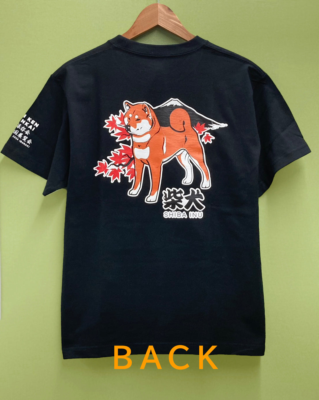 日本犬Tシャツ柴犬